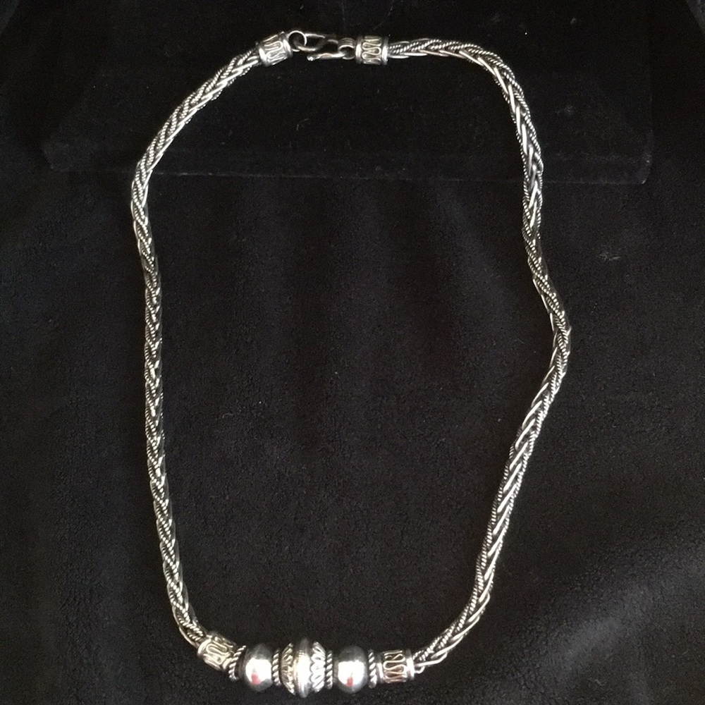 Sterling silver necklace